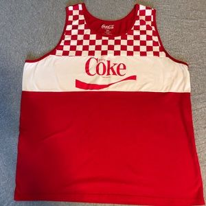 Coke a cola tank top